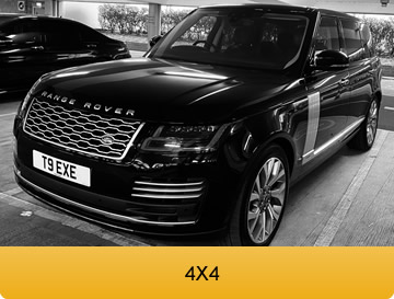 Glasgow airport chauffeur 4x4